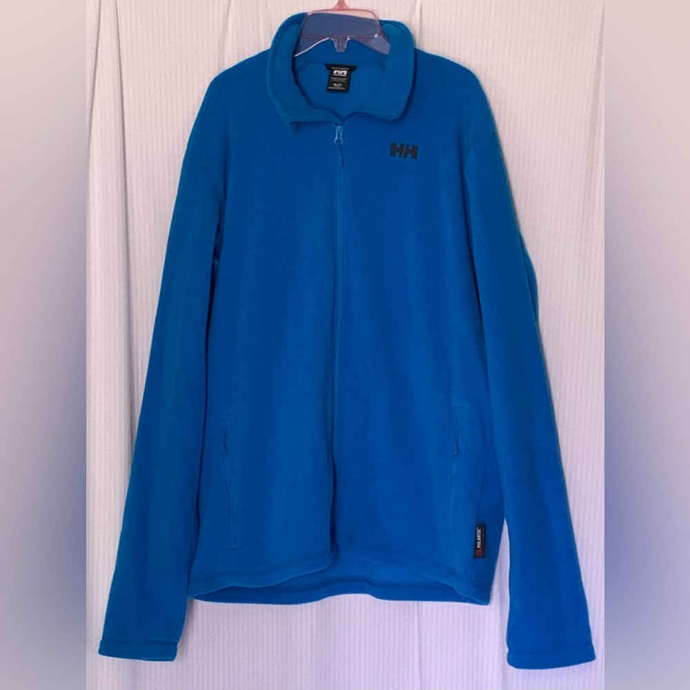 Helly Hansen Mens Daybreaker Fleece Jacket Cobalt Blue Full Front Zip XL